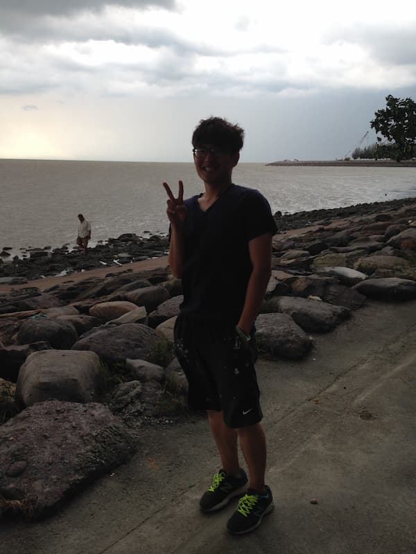 Friend in Pontian Kecil Park