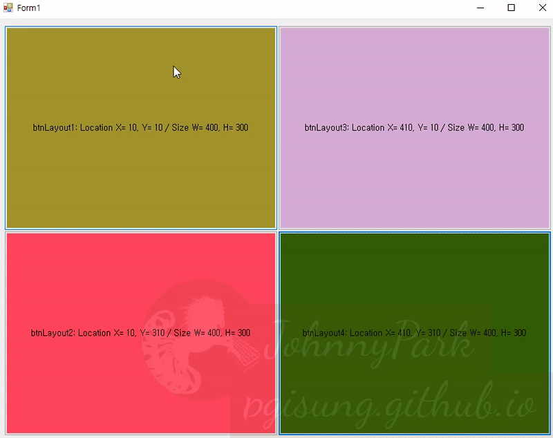 Example of button zoom inout action in form Example of button zoom inout action in form