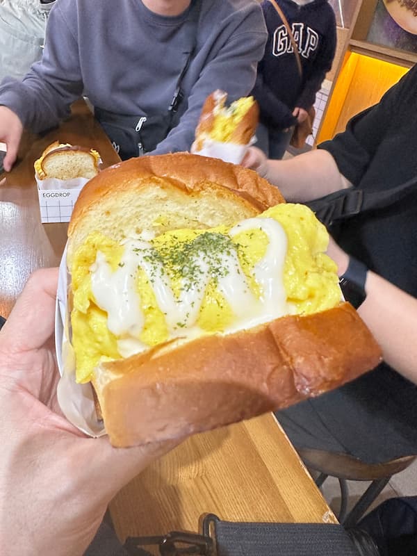 Sandwich from Egg drop