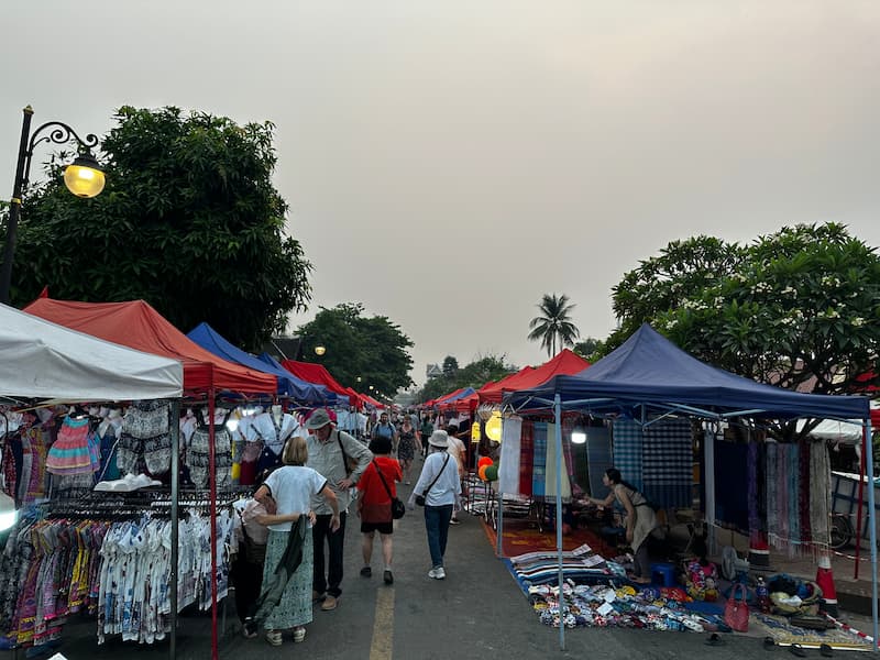 Luang Prabang night market