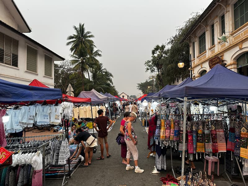 Luang Prabang night market