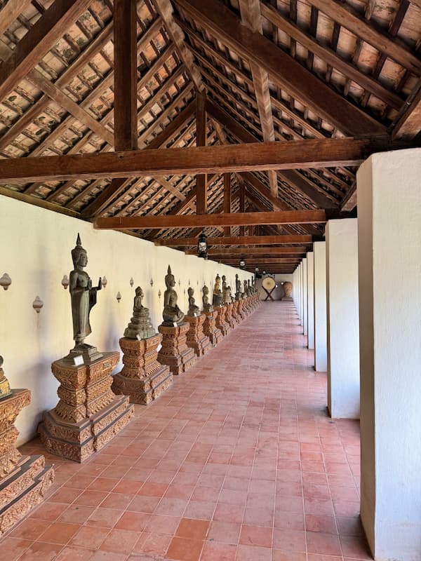 Many Buddha statues