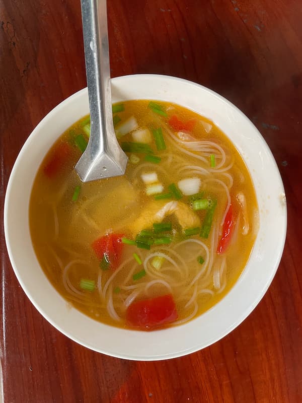 Noodle for breakfast