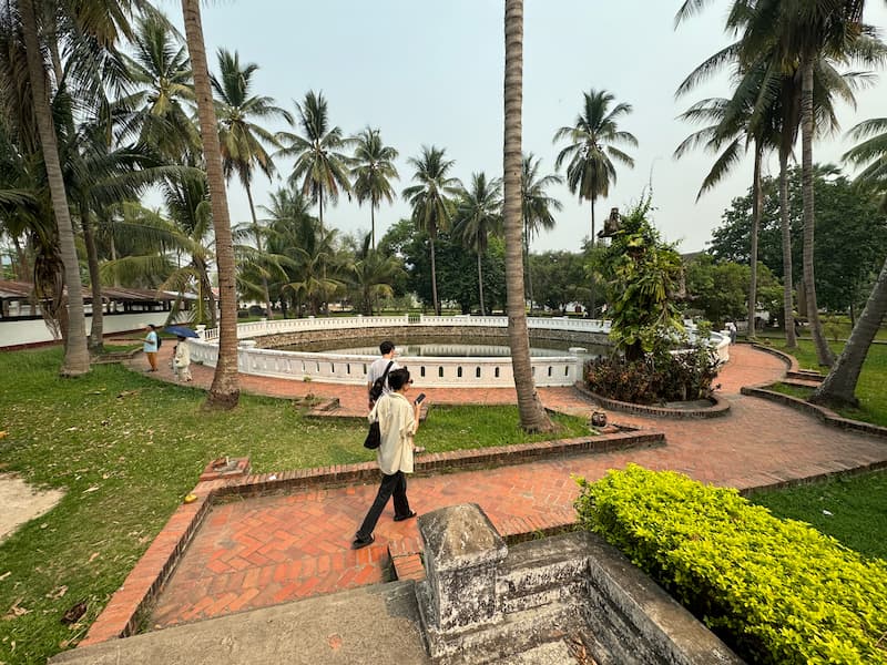 The lake in the National museum