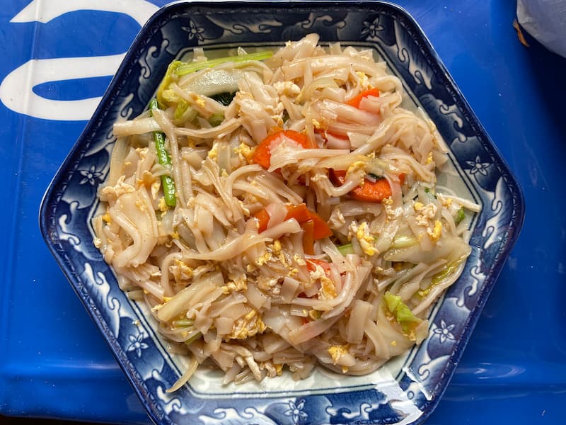 The lunch menu for blogger