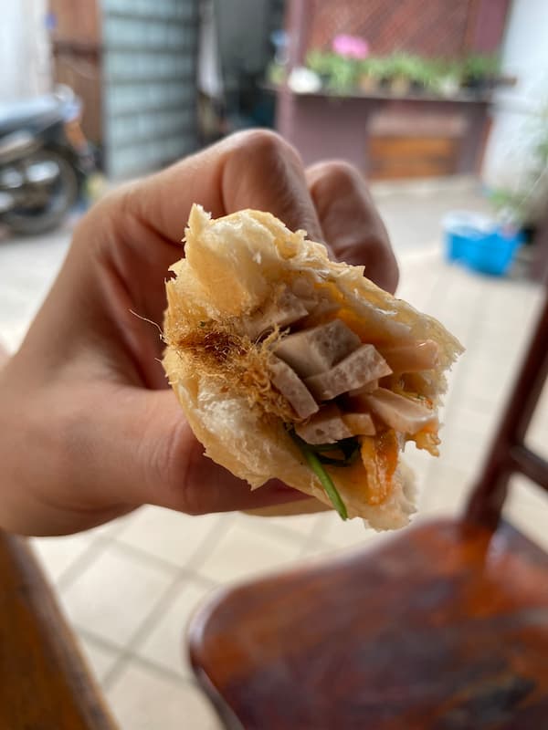 Baguette sandwich