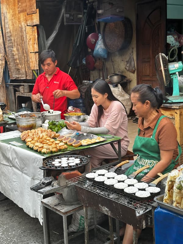 Luang Prabang morning market