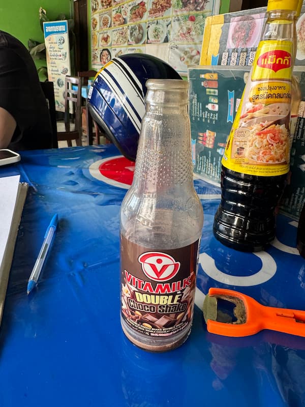 The drink for friend
