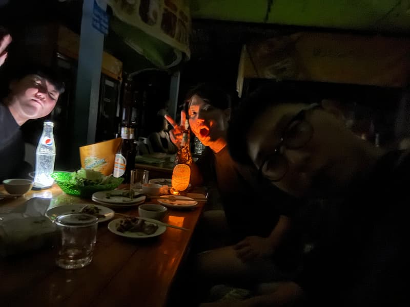 The group photo in Banking restaurant