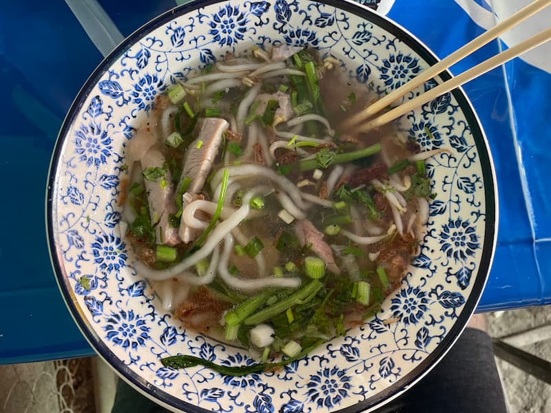 The lunch menu for blogger