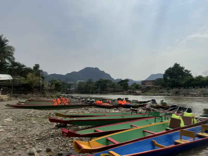 도착한 카약킹 도착 지점