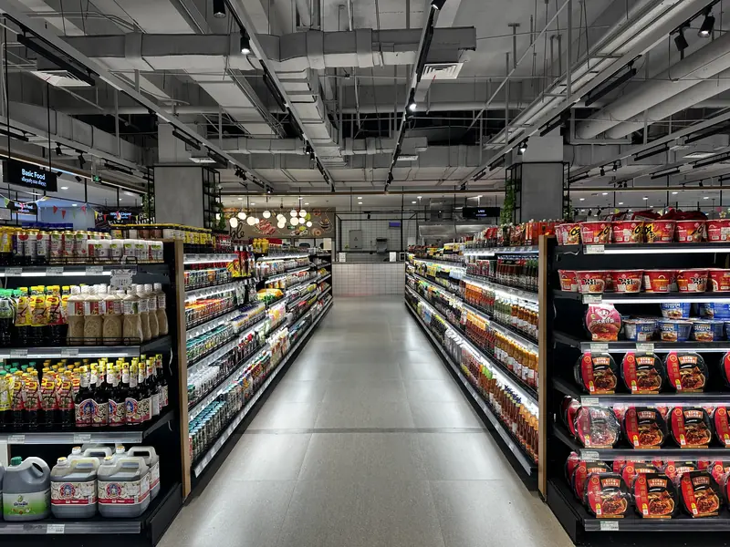 라오스 마켓의 기념품들