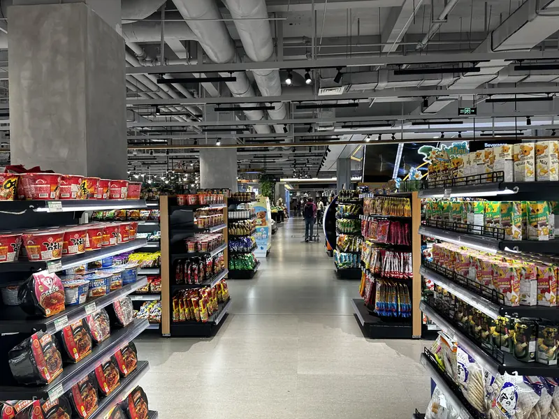 라오스 마켓의 기념품들