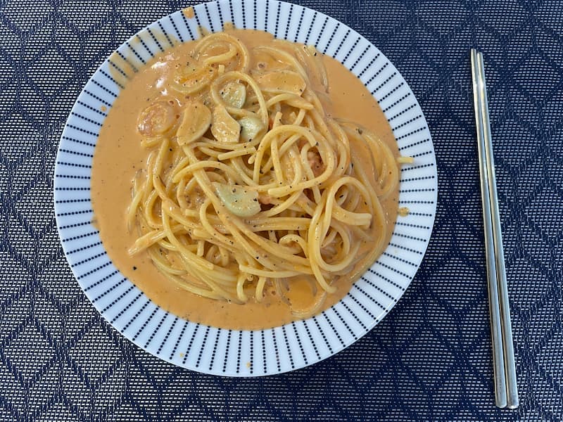 Cream pasta