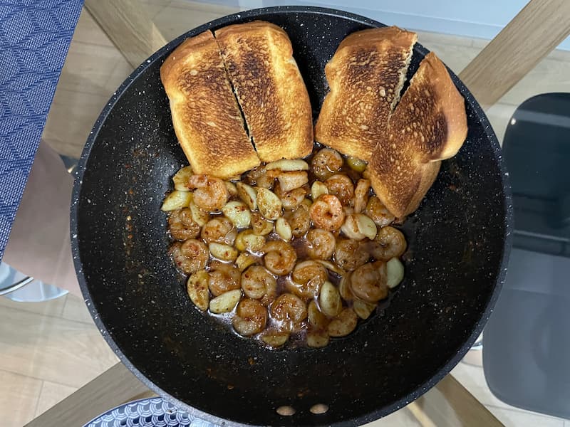 Gambas al ajillo