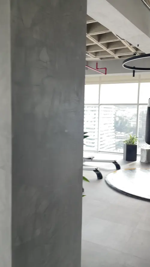 블로거가 한 달 정도 다닌 숙소 체육관