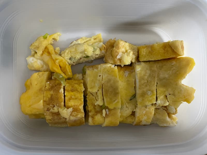 Korean rolled omelet