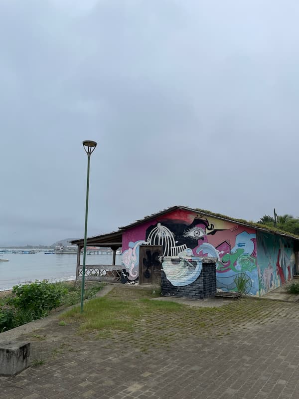 The graffiti