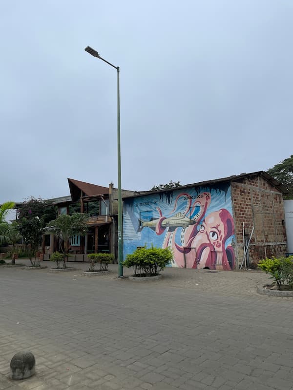 The graffiti