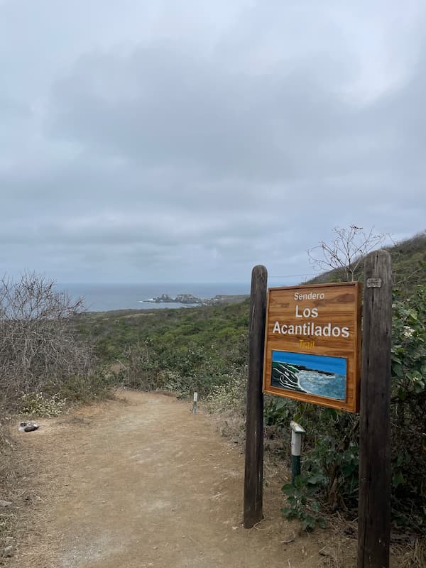 Cliff sign