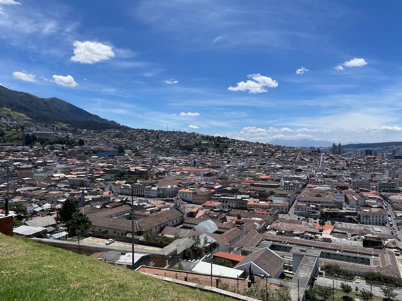 The view of old town