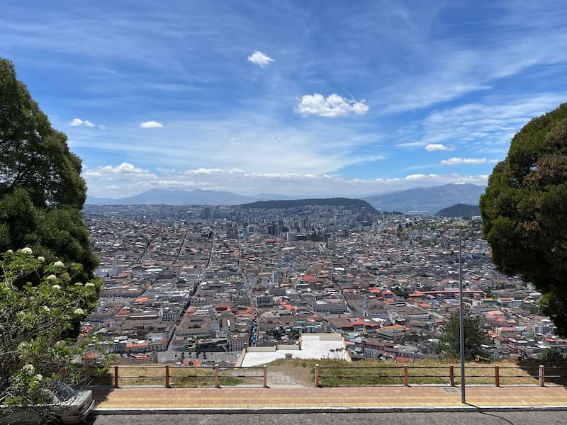 The view of old town