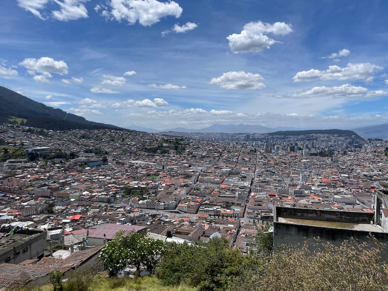 The view of old town