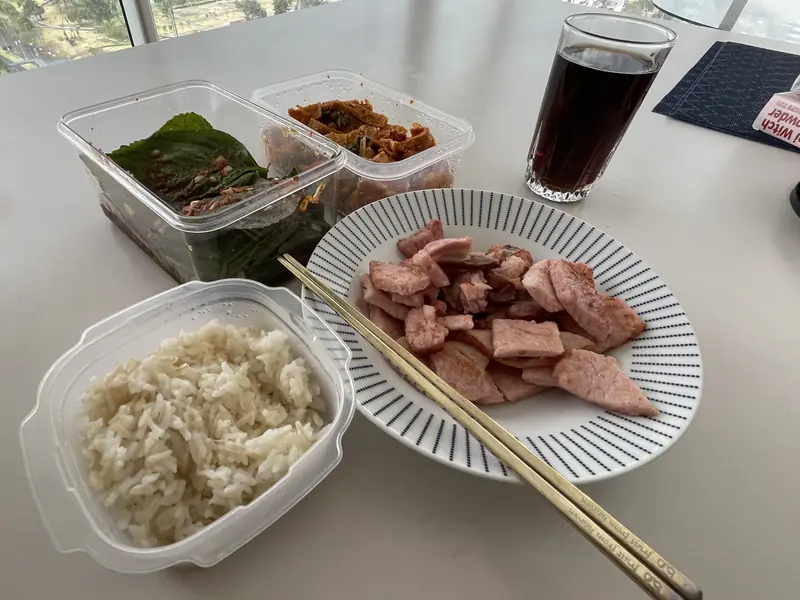 블로거가 요리한 훈제 돼지고기