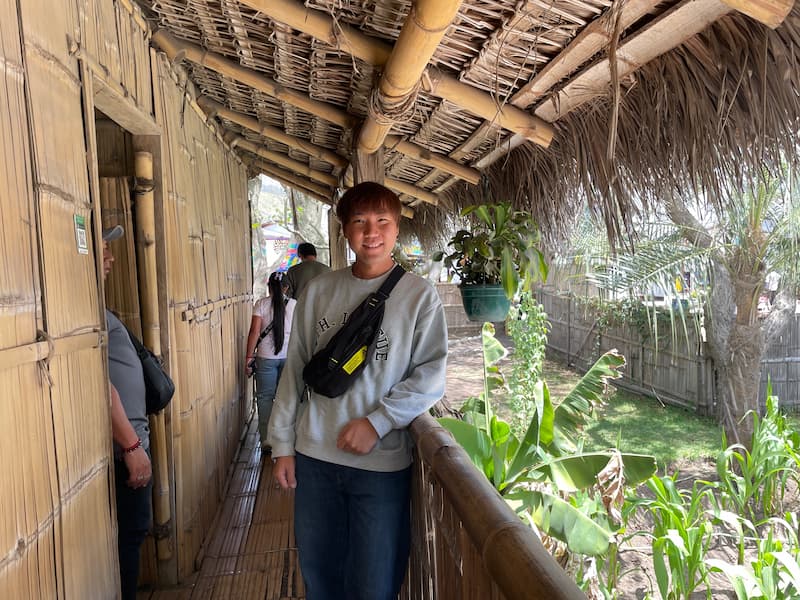 Blogger at ancestral house