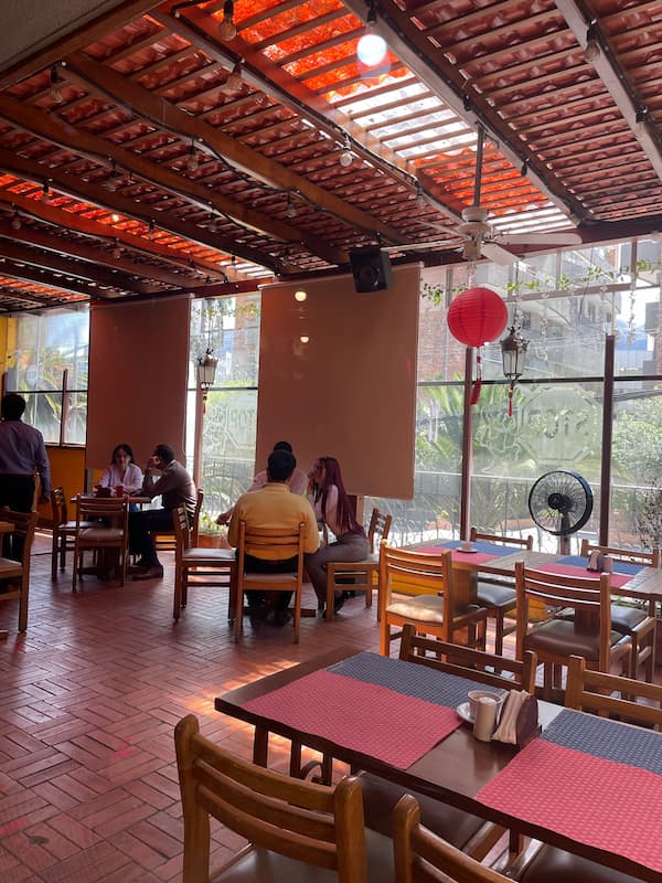 Hall of Stop restaurant