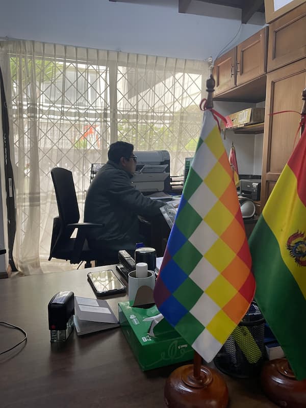 Third floor in Bolivia embassy
