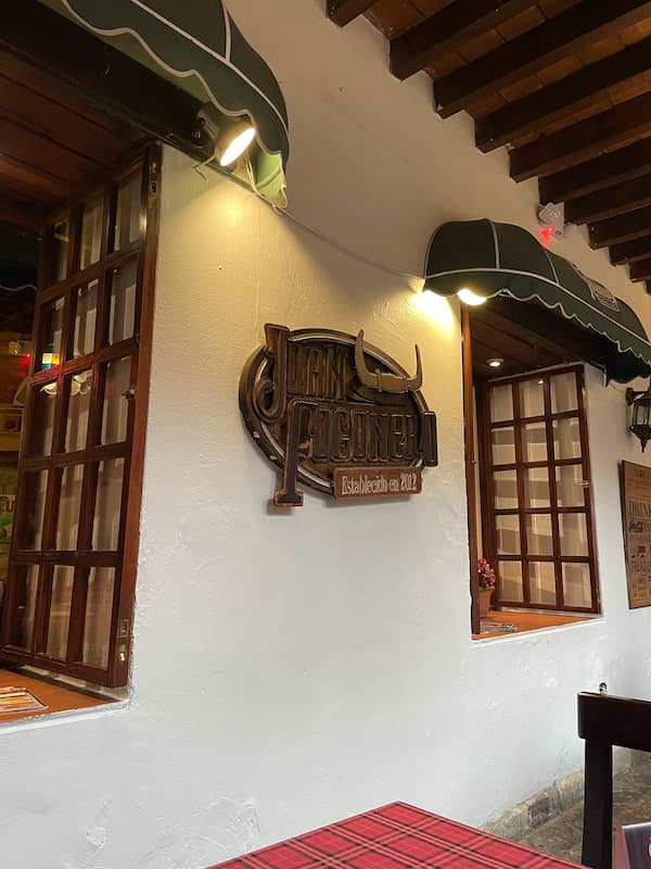 Juan Fogonero restaurant