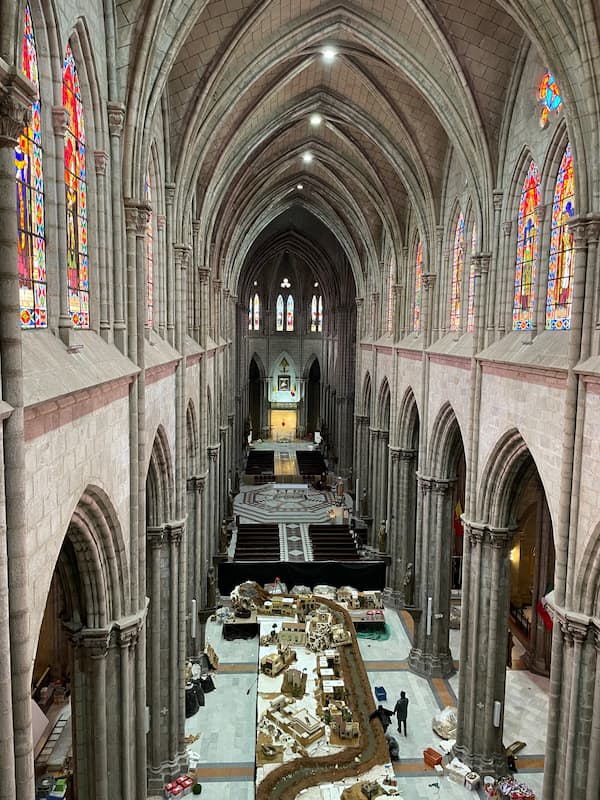Main hall from 6th floor