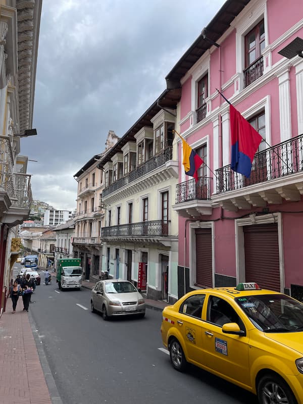 On the way to Juan Fogonero restaurant