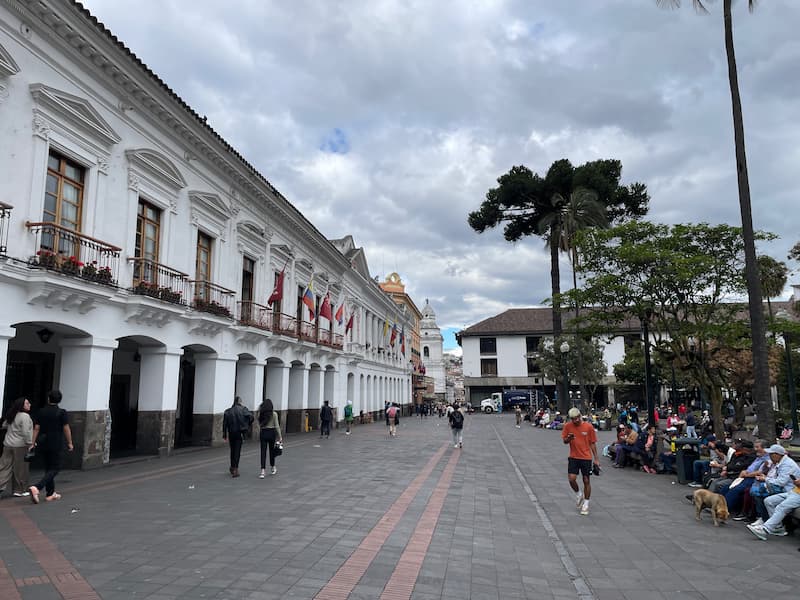 On the way to Juan Fogonero restaurant