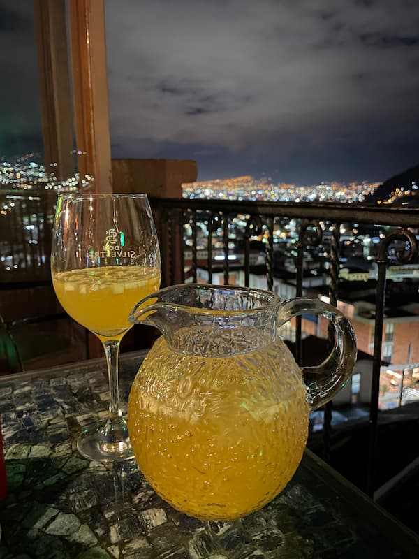 Sangria de blanco
