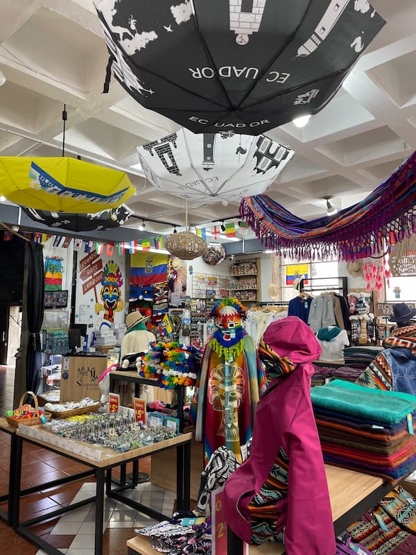Souvenir shops at 10th floor