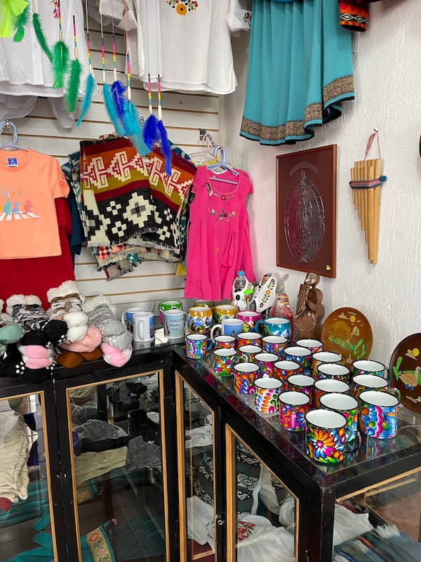 Souvenir shops at 10th floor
