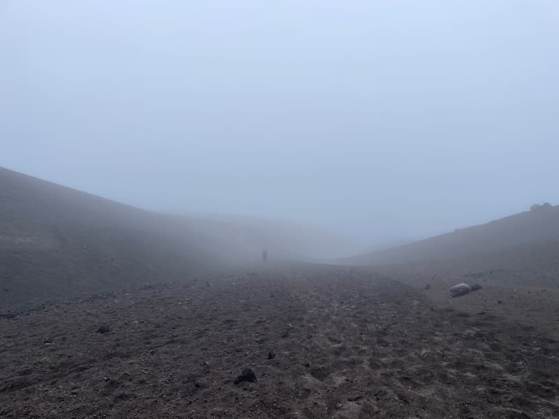 Hiking on Cotopaxi Volcano