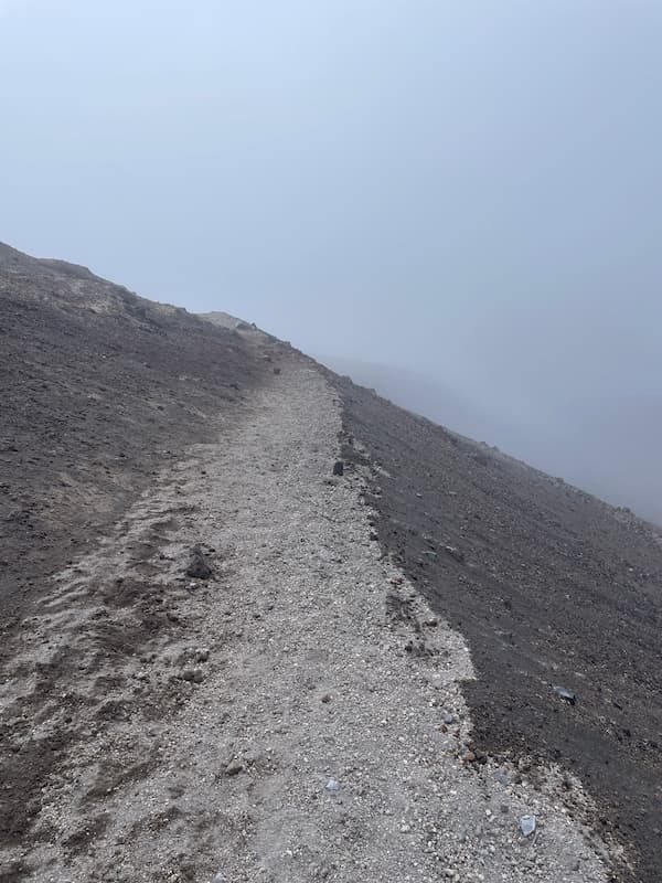 Hiking on Cotopaxi Volcano