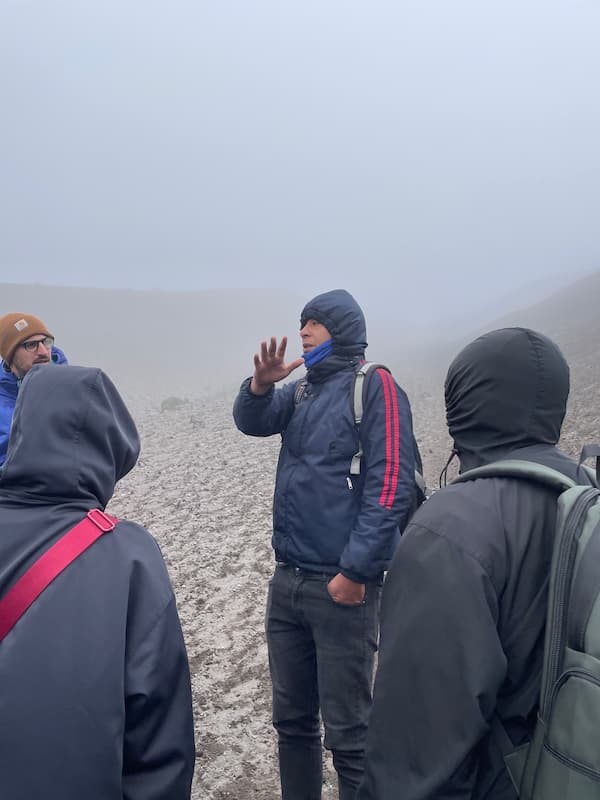 Hiking on Cotopaxi Volcano