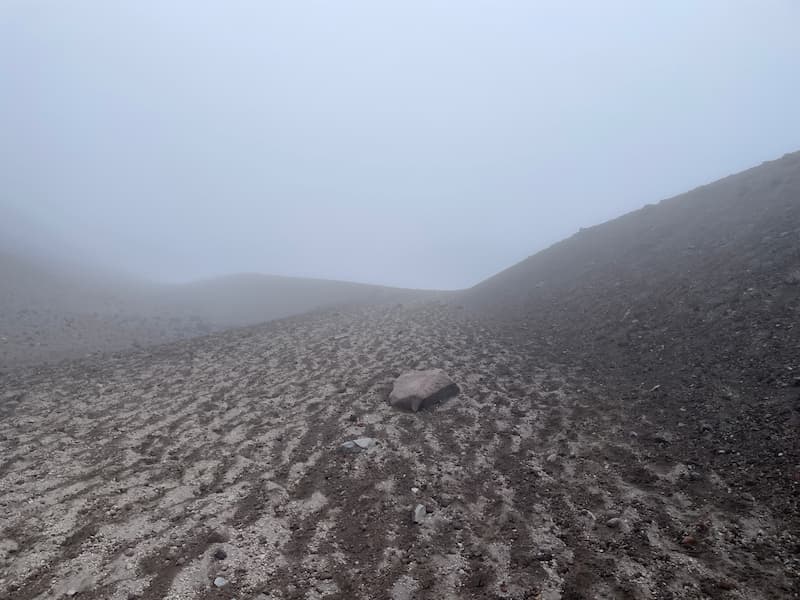 Hiking on Cotopaxi Volcano