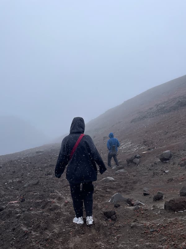 Hiking on Cotopaxi Volcano
