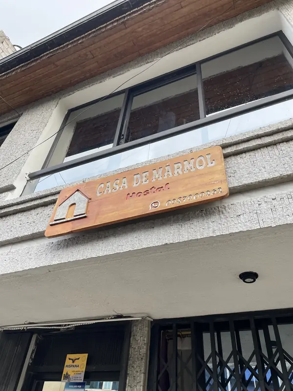 카사 데 마몰 간판