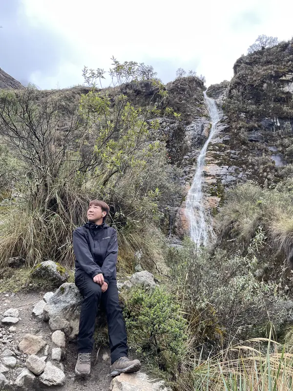 작은 폭포와 블로거