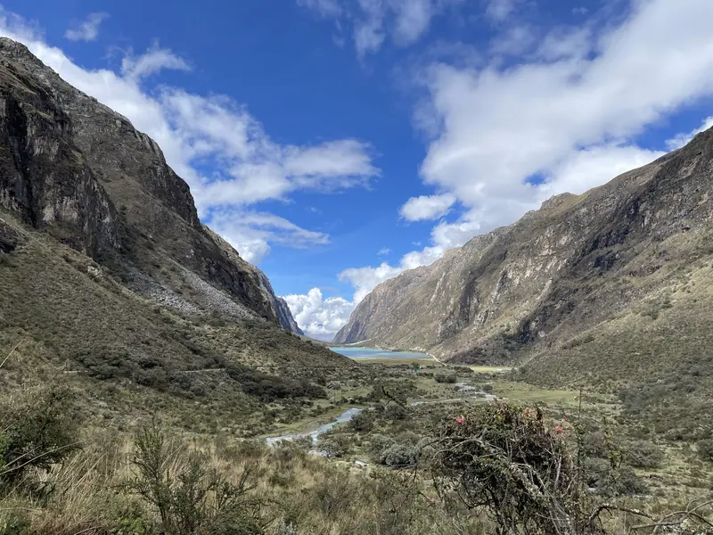 트레킹 시작 지점에서 바라본 전경