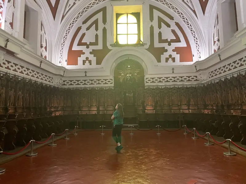 산 프란시스코 대성당과 수녀원의 한 기도실