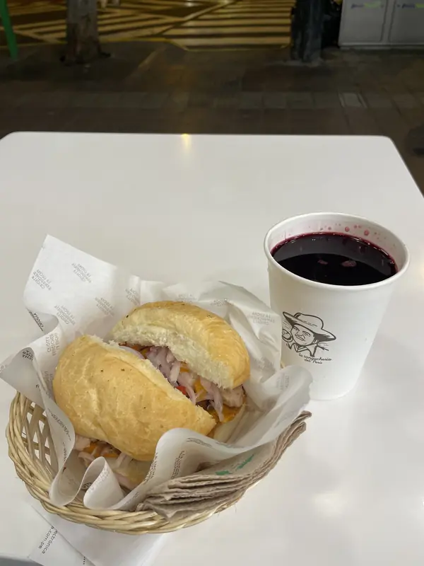 치차론 샌드위치