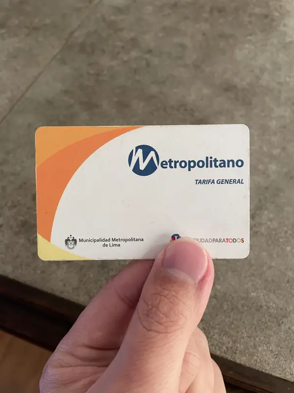 메트로폴리타노 카드